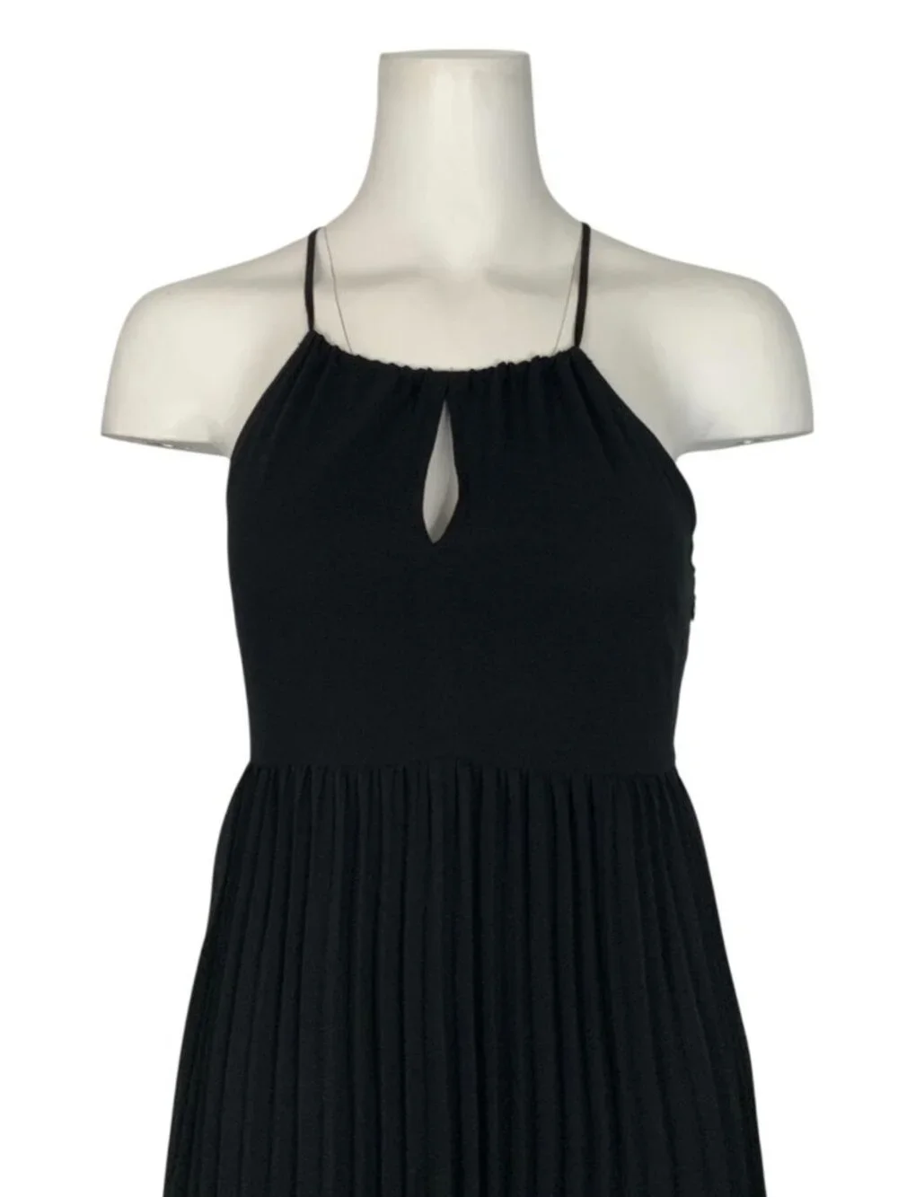 Abercrombie and Fitch Maxi Dress XS Black Halter Sleeveless